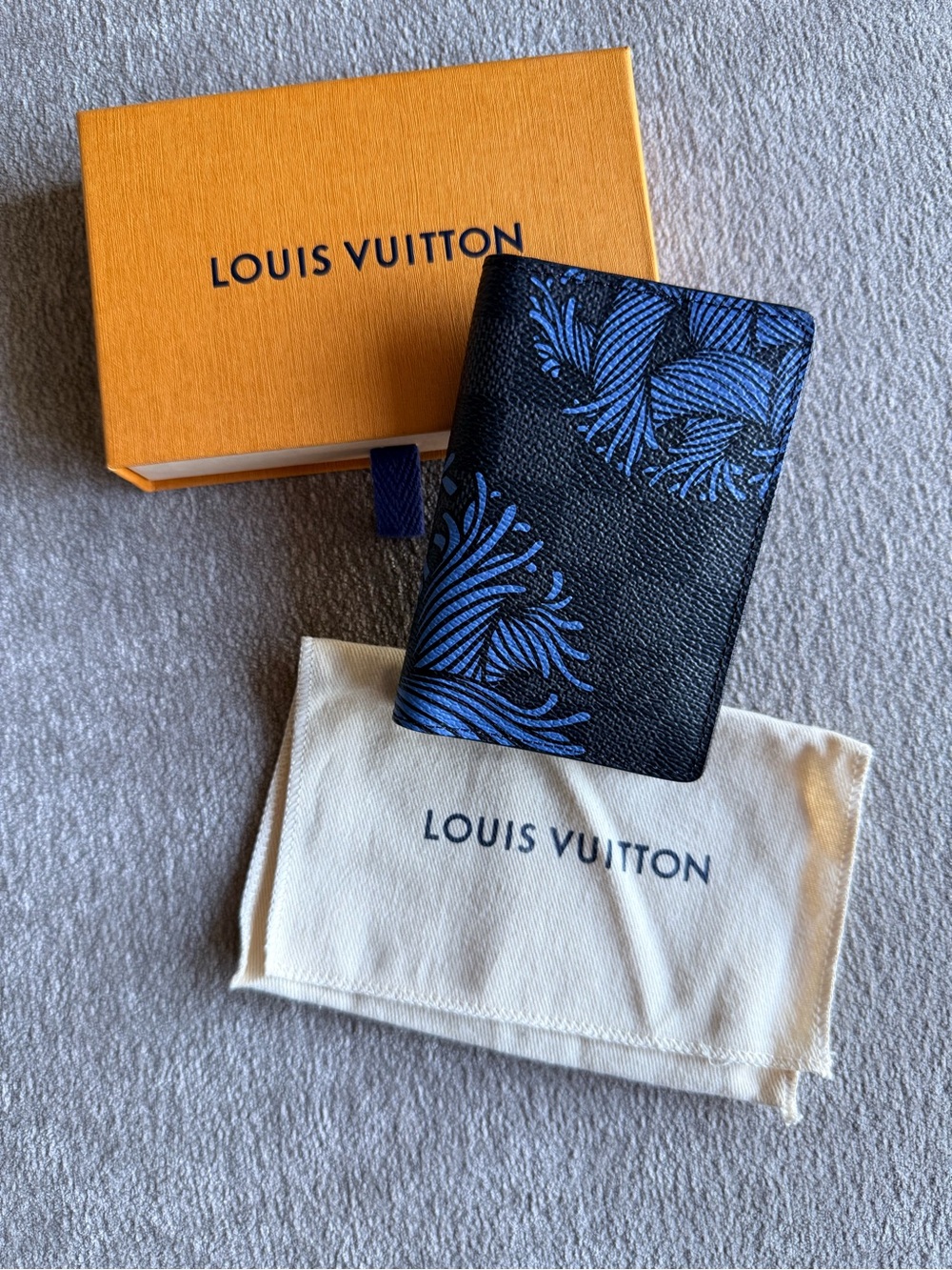 Louis Vuitton Nemeth Damier Graphite Pocket Organizer Cardholder Limited Edition